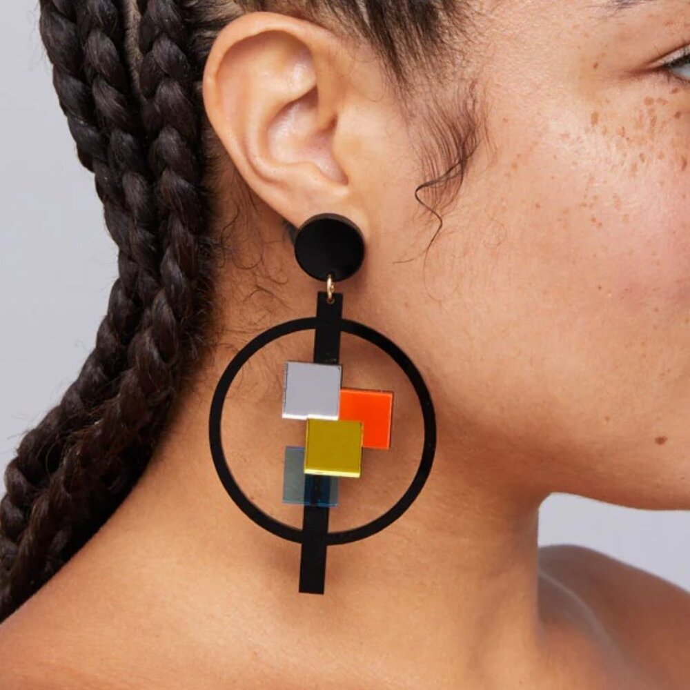 Melody Ehsani Mondrian Earrings